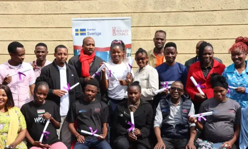 raising-hope-centre-business-development-services-bds-certification (4) business development services certification by danish refugee council sweden sverige, certified BDS trainers